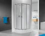 Wersja kabiny prysznicowej w kolorze srebrnym błyszczącym z sitodrukiem W11