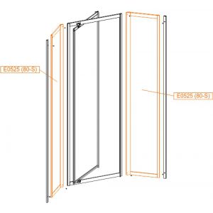 Fixed element SS3 - safety glass sheet