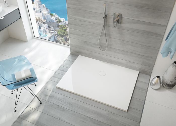Square and rectangular shower tray - B-M/OPEN