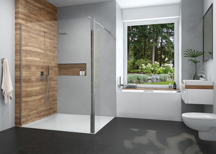 Square and rectangular shower tray - B-M/SPACE S
