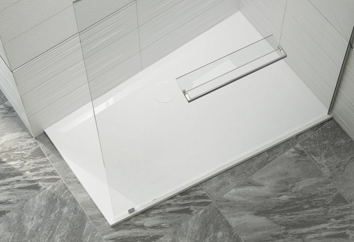 Trapezoidal shower tray - BTL(P)-M/SPACE