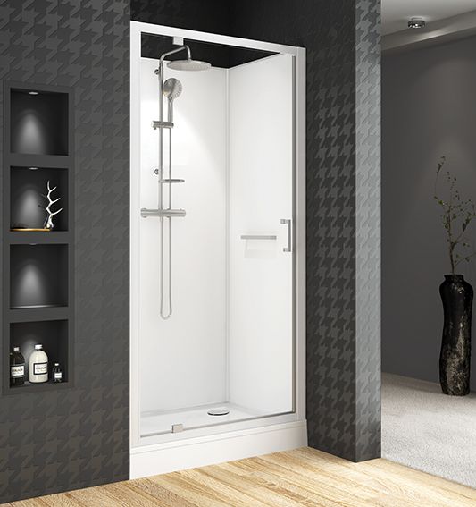 Recess complete four-wall shower enclosure - kpl-KCDJwn/CLIIa