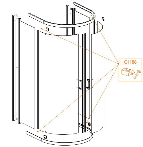 Spare part - Glass holder