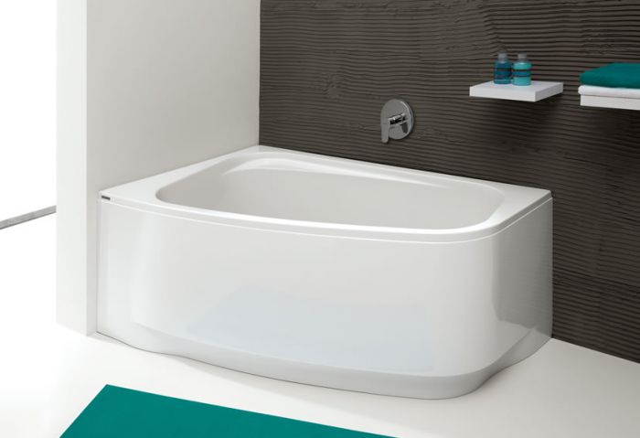 Asymmetrical bathtub - WAL(P)/FREE