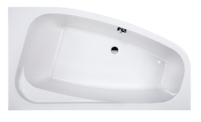 Asymmetrical bathtub - WAL(P)/FREE