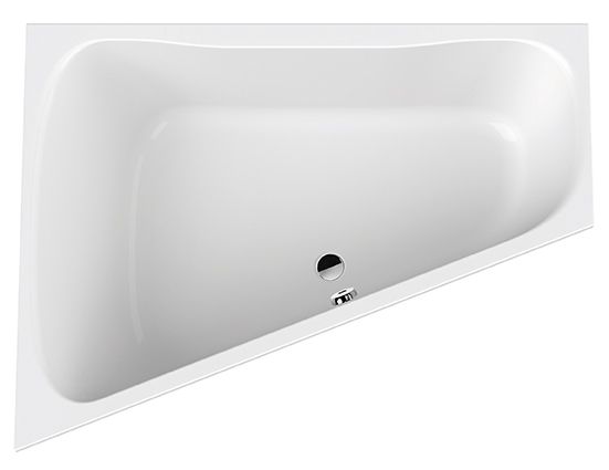 Trapezoidal bathtub - WTL(P)/LUXO