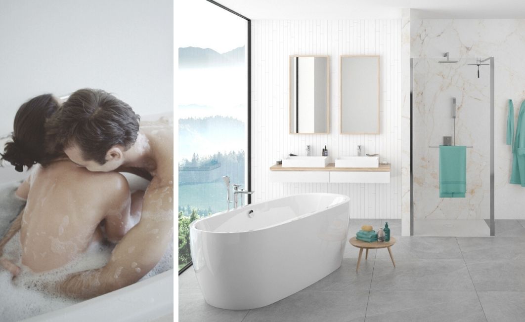 Together and yet separately, or how to create a bathroom for two