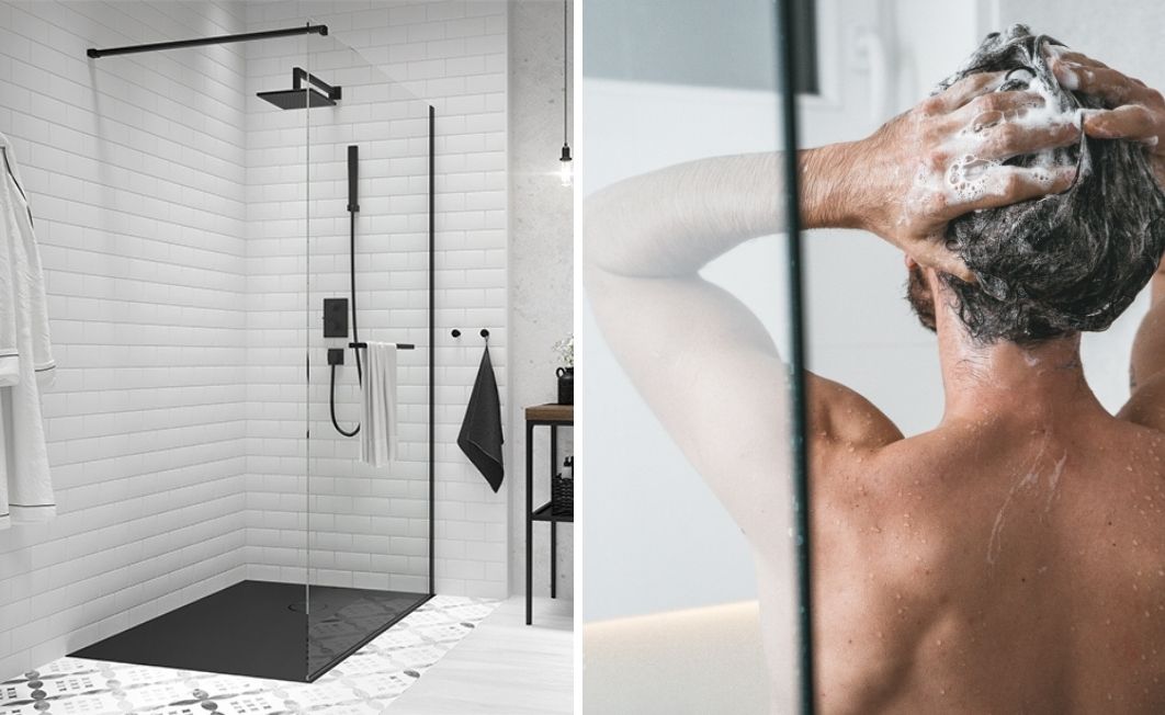 Feel the true freedom of showering in Walk-In shower enclosure