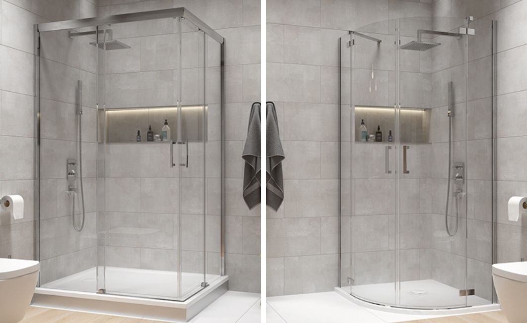 Quadrant or square shower enclosure?