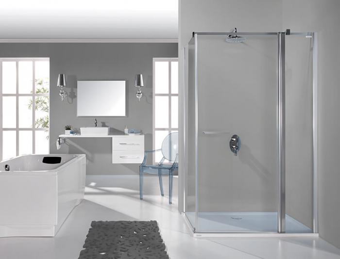 Biało-szaro łazienka – jak ją urządzić?