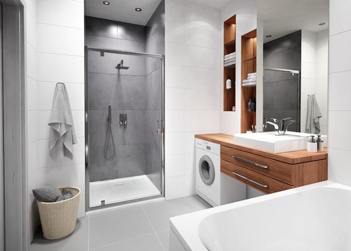 Wood in the bathroom - decorative guide