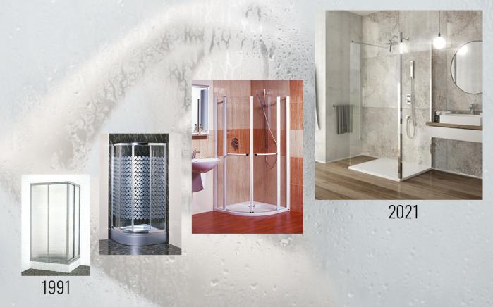SANPLAST shower enclosures - 30 years of pure showering pleasure