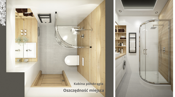 Quadrant shower enclosures  - save the space and make yourself comfortable