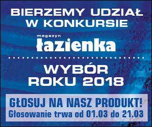 Produkty SANPLAST SA w konkursie „Łazienka – Wybór Roku 2018”