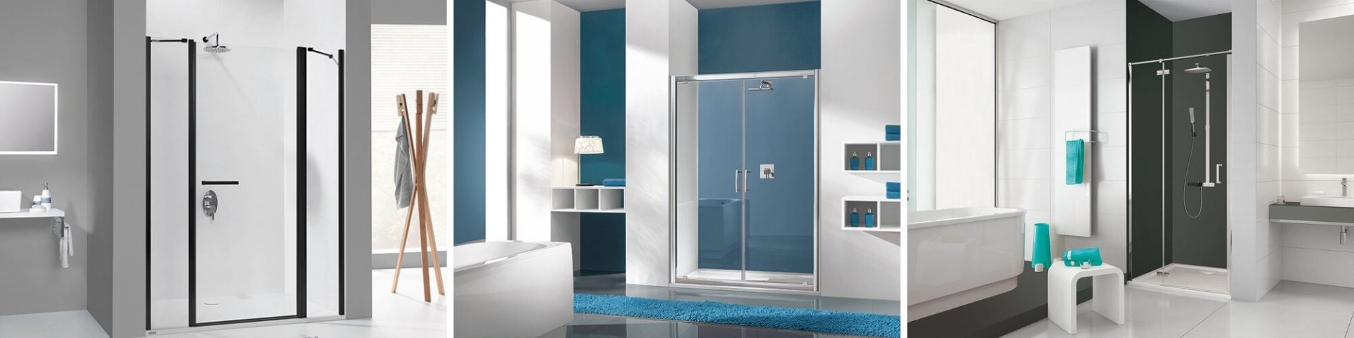 Drzwi prysznicowe to doskonały sposób na strefę kąpieli we wnęce łazienkowej